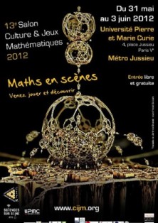 13�me �dition du Salon de la culture et des jeux math&eacute;matiques