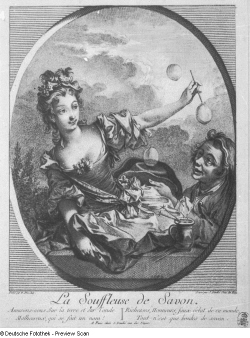 Jean DAULLE - La souffleuse de savon